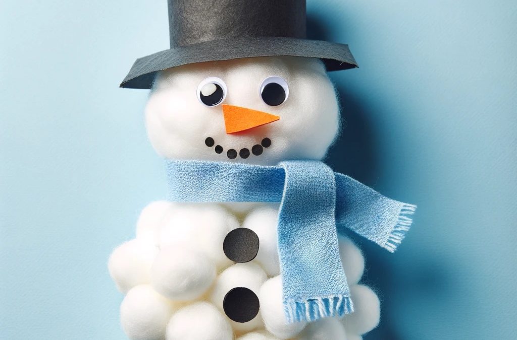 Creating a Frosty the Snowman Craft with Young Children