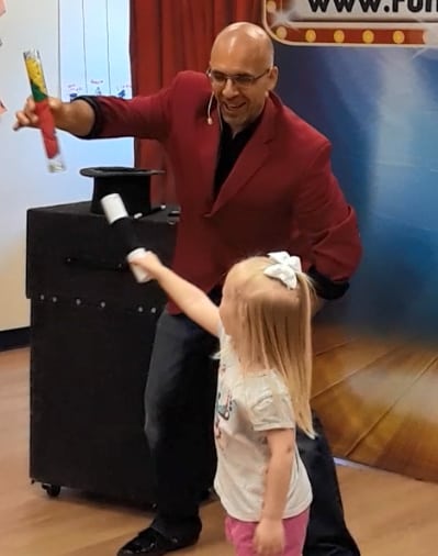 Interactive bunny trick