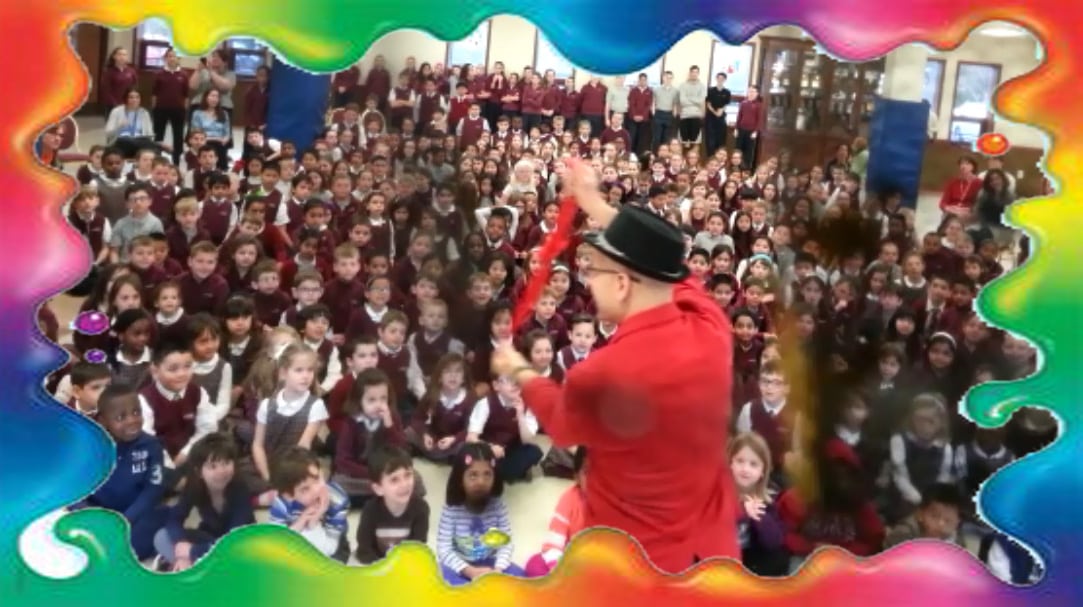 Magic Show Colorful Silk Trick