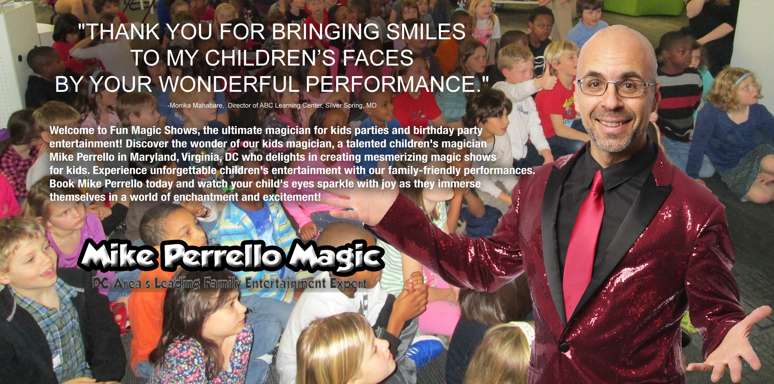 kids party magic show entertainment