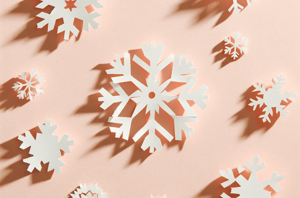 Crafting Paper Snowflakes