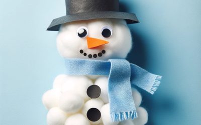 Creating a Frosty the Snowman Craft with Young Children